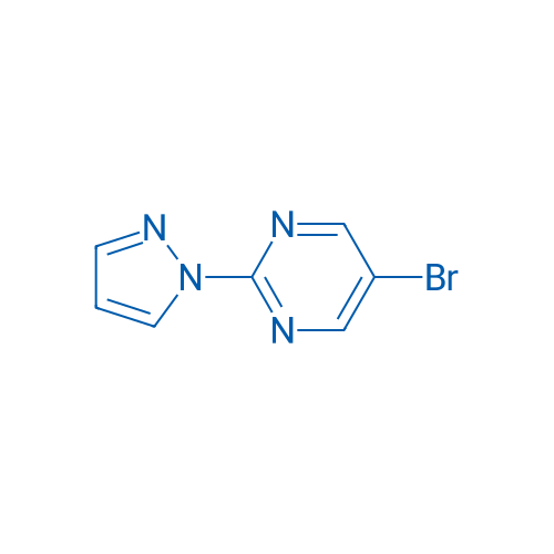 5-Bromo-2-pyrazol-1-yl-pyrimidine 25g