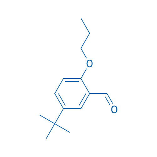 5-(tert-Butyl)-2-propoxybenzaldehyde 250mg