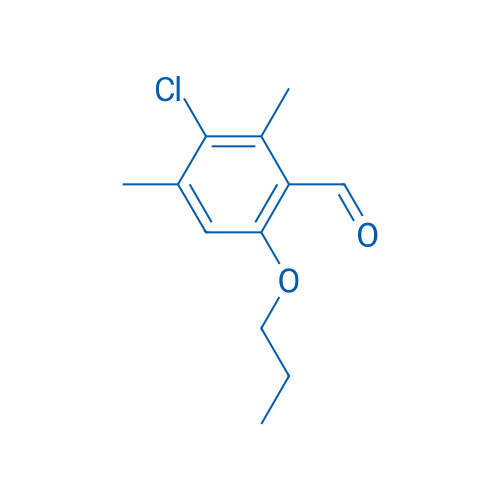 3-Chloro-2,4-dimethyl-6-propoxybenzaldehyde 1g