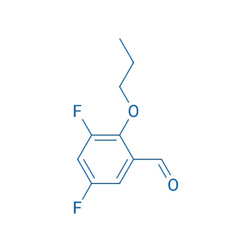 3,5-Difluoro-2-propoxybenzaldehyde 100mg