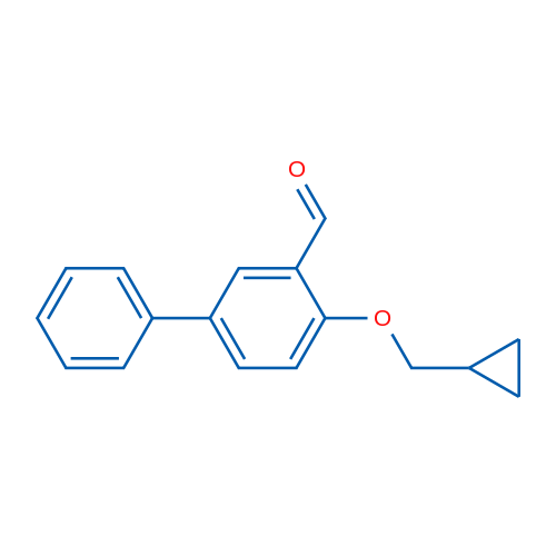 4-(Cyclopropylmethoxy)-[1,1'-biphenyl]-3-carbaldehyde 5g