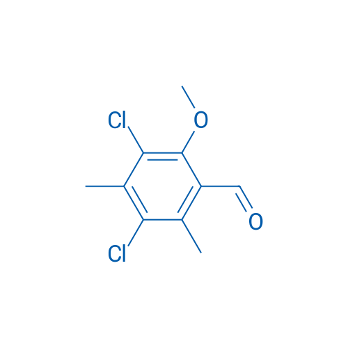 3,5-Dichloro-2-methoxy-4,6-dimethylbenzaldehyde 1g