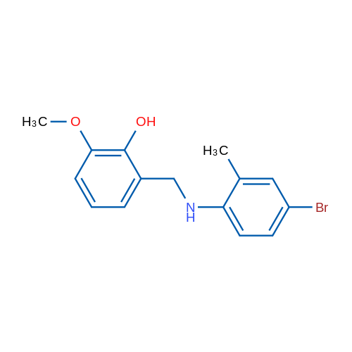 2-{[(4-bromo-2-methylphenyl)amino]methyl}-6-methoxyphenol 1g