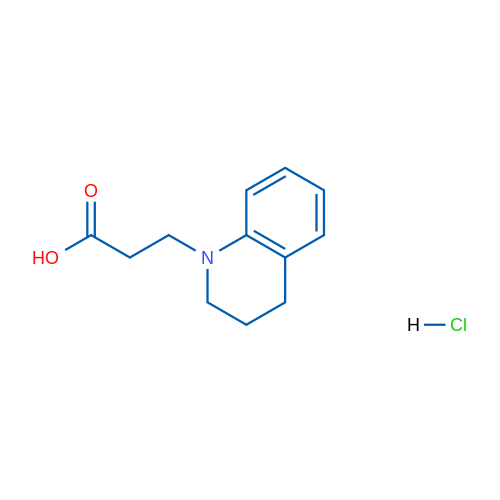 3-(3,4-Dihydro-2H-quinolin-1-yl)-propionic acidhydrochloride 1g