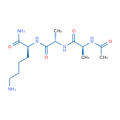 (S)-2-((S)-2-((S)-2-Acetamidopropanamido)propanamido)-6-aminohexanamide 1g