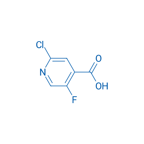 2-Chloro-5-fluoroisonicotinic acid 1g
