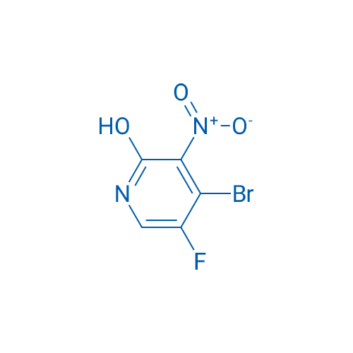 4-Bromo-5-fluoro-3-nitropyridin-2-ol 1g