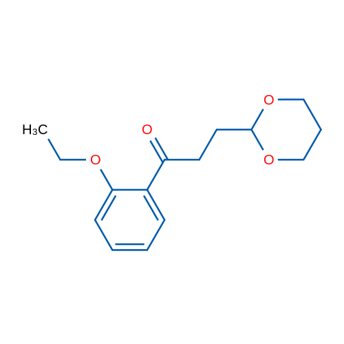 3-(1,3-Dioxan-2-yl)-2'-ethoxypropiophenone 1g