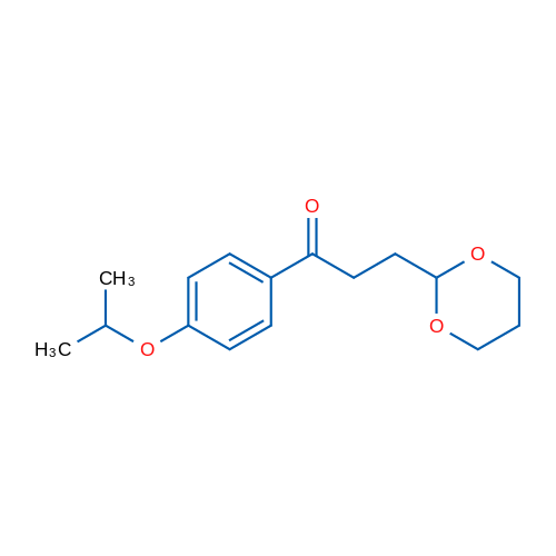 3-(1,3-Dioxan-2-yl)-4'-isopropoxypropiophenone 1g