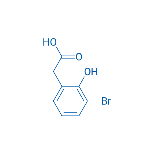 2-(3-Bromo-2-hydroxyphenyl)acetic acid 250mg