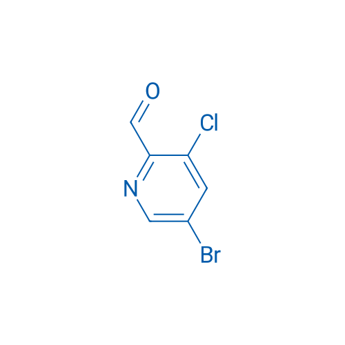 5-Bromo-3-chloropicolinaldehyde 100mg