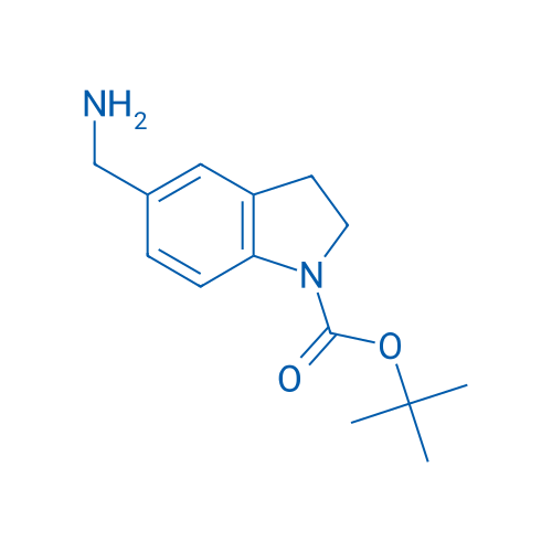 tert-Butyl 5-(aminomethyl)indoline-1-carboxylate 250mg