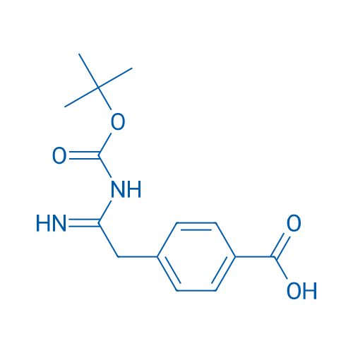 4-(2-((tert-Butoxycarbonyl)amino)-2-iminoethyl)benzoic acid 1g