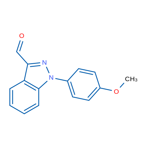 1-(4-Methoxyphenyl)-1H-indazole-3-carbaldehyde 1g