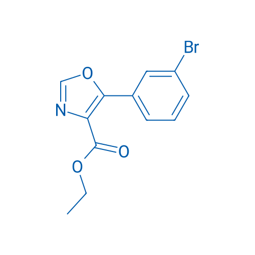 Ethyl 5-(3-bromophenyl)oxazole-4-carboxylate 1g