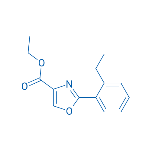 Ethyl 2-(2-ethylphenyl)oxazole-4-carboxylate 1g