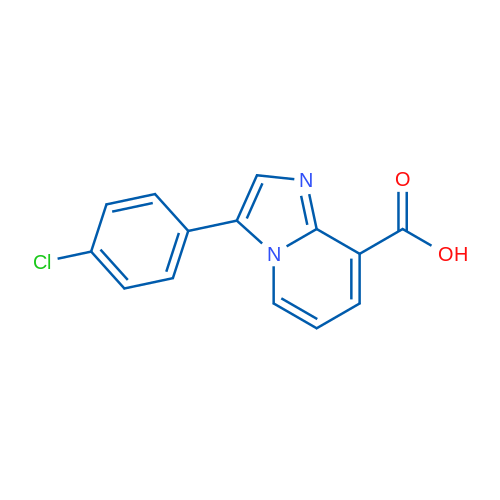 3-(4-Chlorophenyl)imidazo[1,2-a]pyridine-8-carboxylic acid 1g