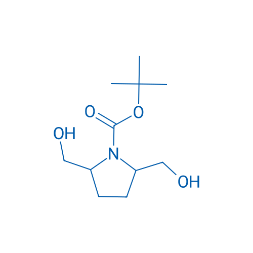 tert-Butyl 2,5-bis(hydroxymethyl)pyrrolidine-1-carboxylate 1g