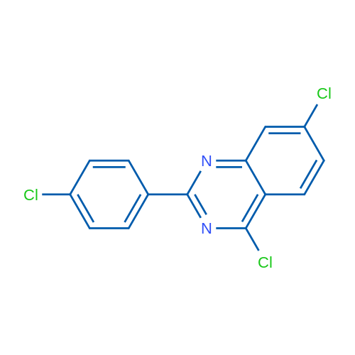 4,7-Dichloro-2-(4-chlorophenyl)quinazoline 1g