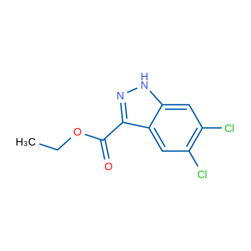 Ethyl 5,6-dichloro-1H-indazole-3-carboxylate 1g