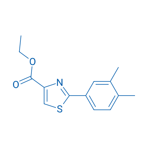 Ethyl 2-(3,4-dimethylphenyl)thiazole-4-carboxylate 1g