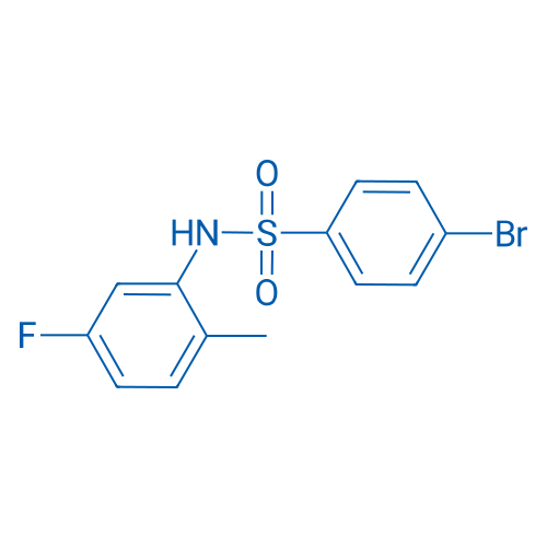 4-Bromo-N-(5-fluoro-2-methylphenyl)-benzenesulfonamide 250mg