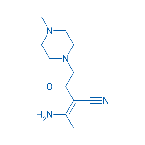 3-Amino-2-(2-(4-methylpiperazin-1-yl)acetyl)but-2-enenitrile 1g
