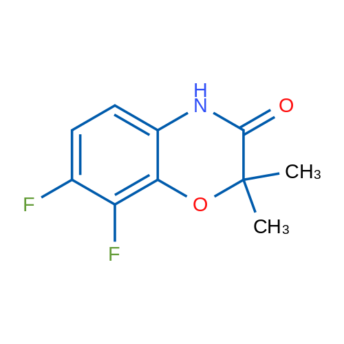 7,8-Difluoro-2,2-dimethyl-2H-benzo[b][1,4]oxazin-3(4H)-one 5g