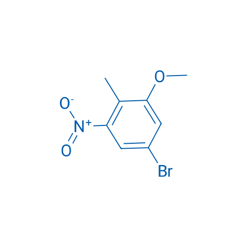 5-Bromo-1-methoxy-2-methyl-3-nitrobenzene 250mg