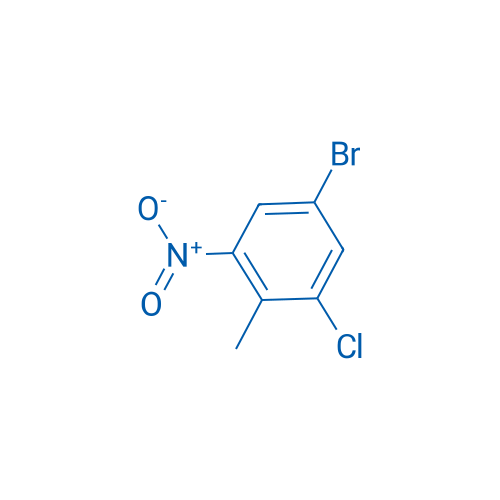 5-Bromo-1-chloro-2-methyl-3-nitrobenzene 250mg