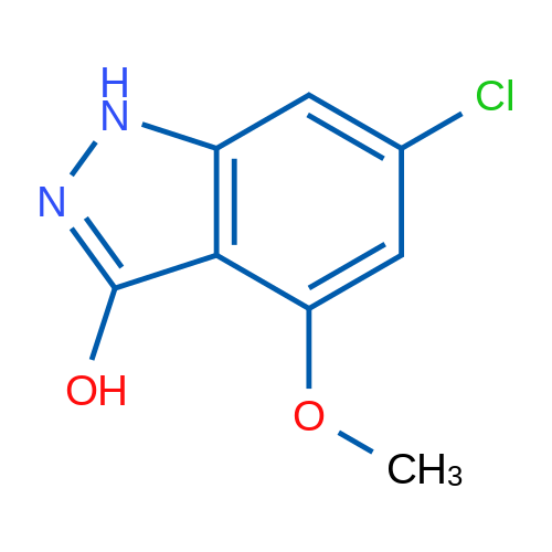 6-Chloro-4-methoxy-1H-indazol-3-ol 1g