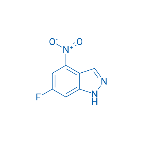 6-Fluoro-4-nitro-1H-indazole 100mg
