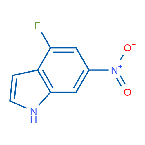 4-Fluoro-6-nitro-1H-indole 1g