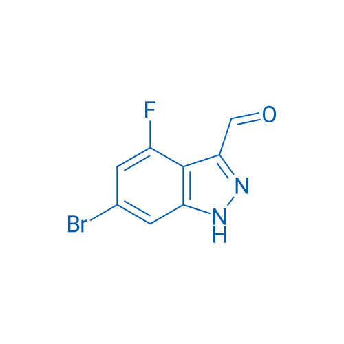 6-Bromo-4-fluoro-1H-indazole-3-carbaldehyde 1g