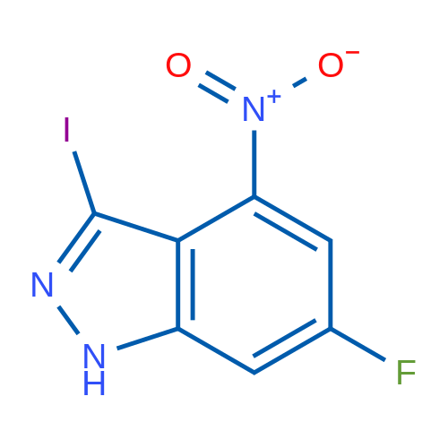 6-Fluoro-3-iodo-4-nitro-1H-indazole 1g