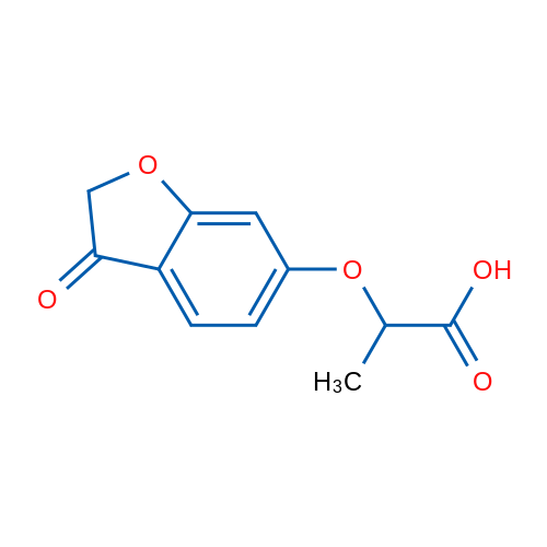 2-[(3-Oxo-2,3-dihydro-1-benzofuran-6-yl)oxy]propanoic acid 5g