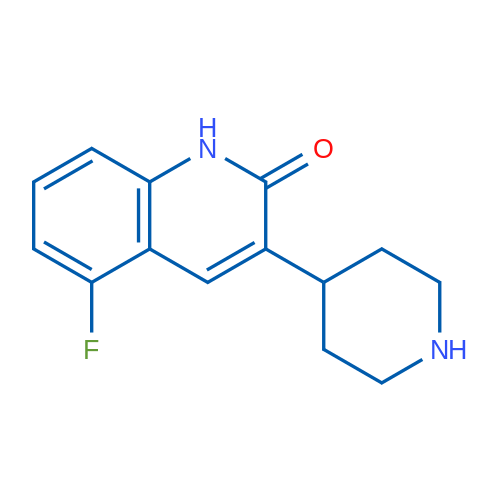 5-Fluoro-3-(piperidin-4-yl)quinolin-2(1H)-one 1g