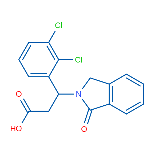 3-(2,3-Dichlorophenyl)-3-(1-oxoisoindolin-2-yl)propanoic acid 1g
