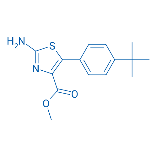 Methyl 2-amino-5-(4-(tert-butyl)phenyl)thiazole-4-carboxylate 5g