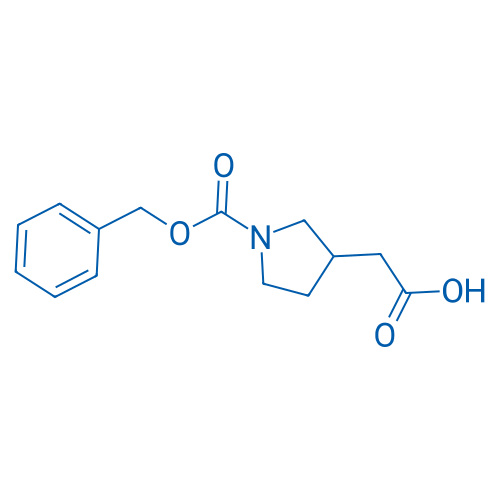 2-(1-((Benzyloxy)carbonyl)pyrrolidin-3-yl)acetic acid 250mg