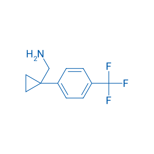 (1-(4-(Trifluoromethyl)phenyl)cyclopropyl)methanamine 100mg