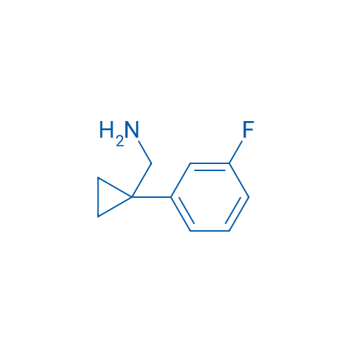 (1-(3-Fluorophenyl)cyclopropyl)methanamine 100mg