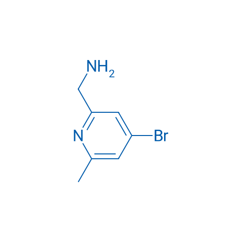 (4-Bromo-6-methylpyridin-2-yl)methanamine 100mg