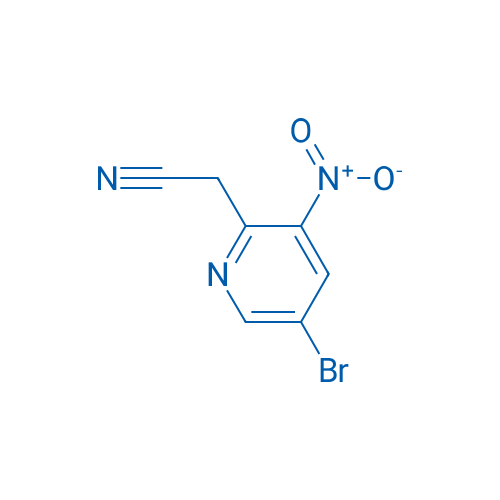 2-(5-Bromo-3-nitropyridin-2-yl)acetonitrile 1g