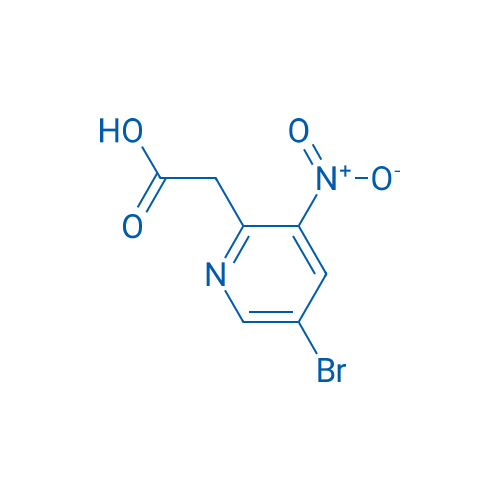 2-(5-Bromo-3-nitropyridin-2-yl)acetic acid 1g