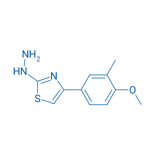 2-Hydrazinyl-4-(4-methoxy-3-methylphenyl)thiazole 1g