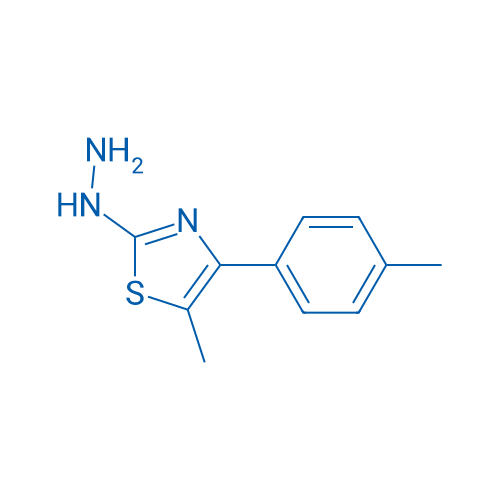 2-Hydrazinyl-5-methyl-4-(p-tolyl)thiazole 1g