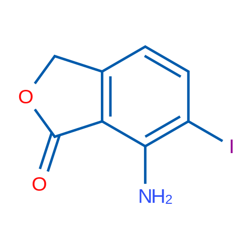 7-Amino-6-iodoisobenzofuran-1(3H)-one 1g