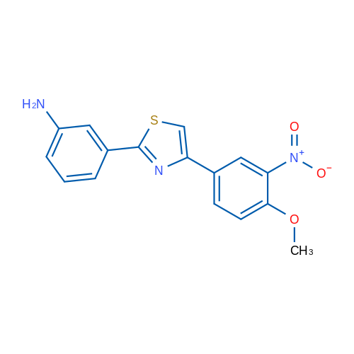 3-(4-(4-Methoxy-3-nitrophenyl)thiazol-2-yl)aniline 1g