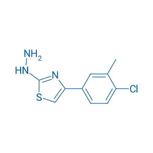 4-(4-Chloro-3-methylphenyl)-2-hydrazinylthiazole 1g